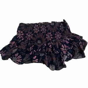 Black Floral Free People Shorts - S